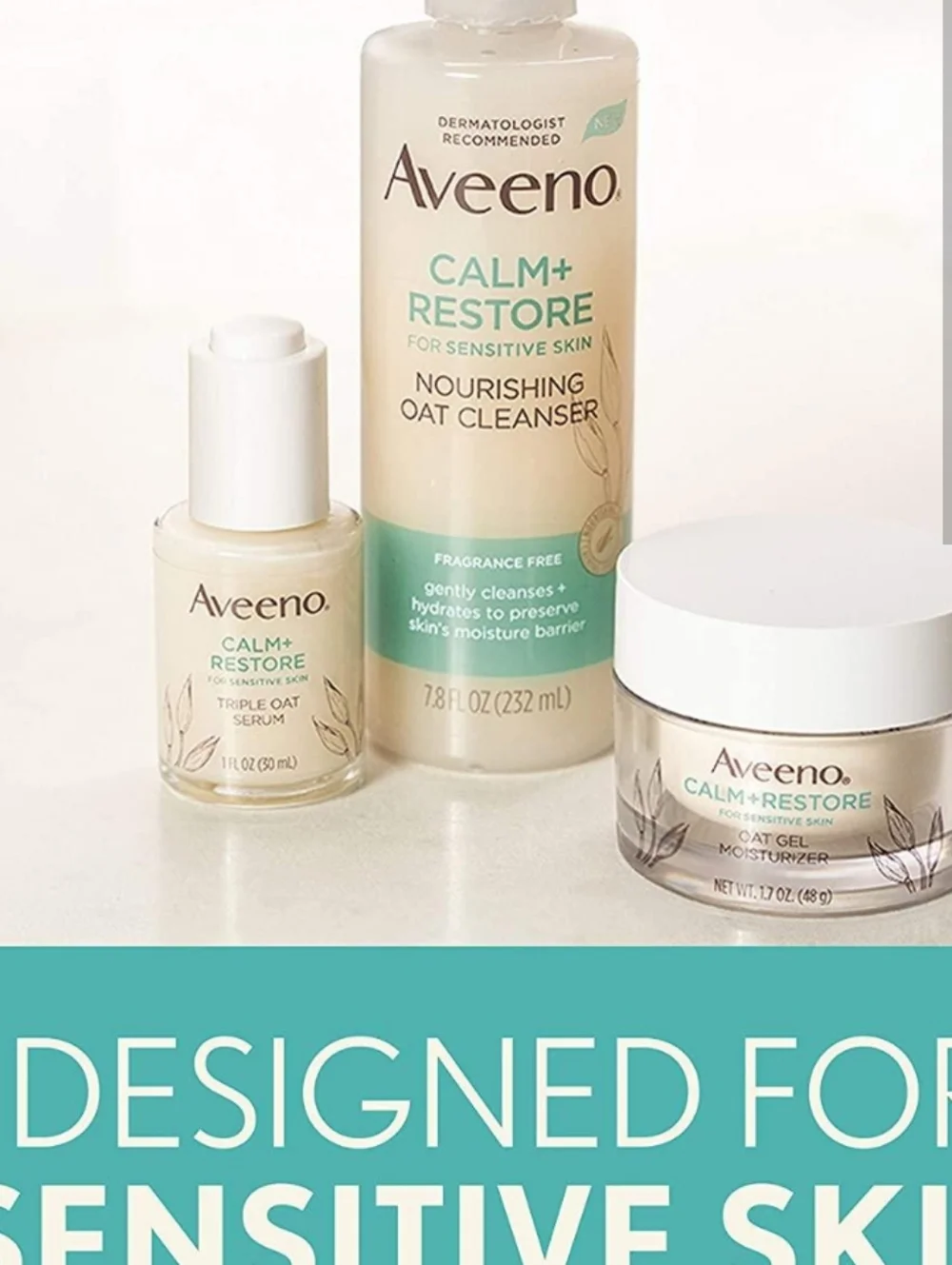 Aveeno Nourishing Oat Facial Cleanser